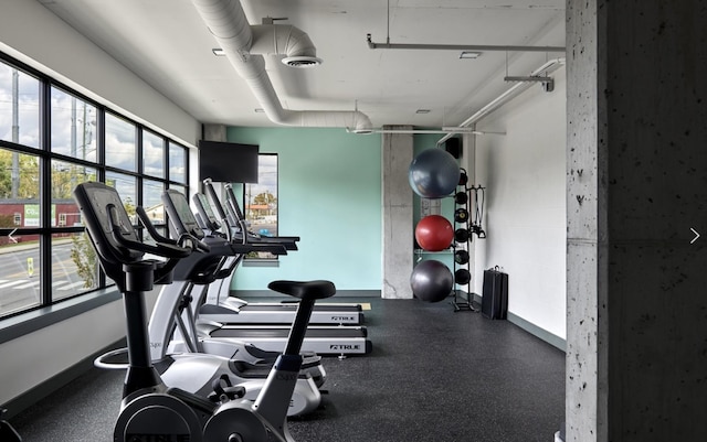 1900 12th Ave S Unit 502, Nashville, TN 37203 - view of gym