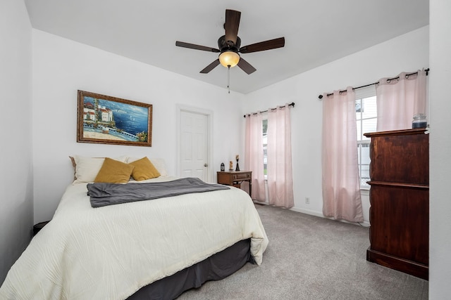 116 Macy Ct, Christiana, TN 37037 - carpeted bedroom featuring a ceiling fan
