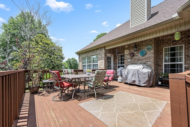 116 Macy Ct, Christiana, TN 37037 - deck with outdoor dining area and grilling area