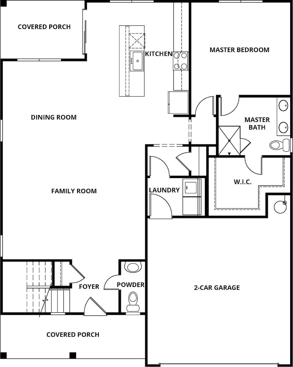 517 Kingwood Ln, White House, TN 37188 - home floor plan