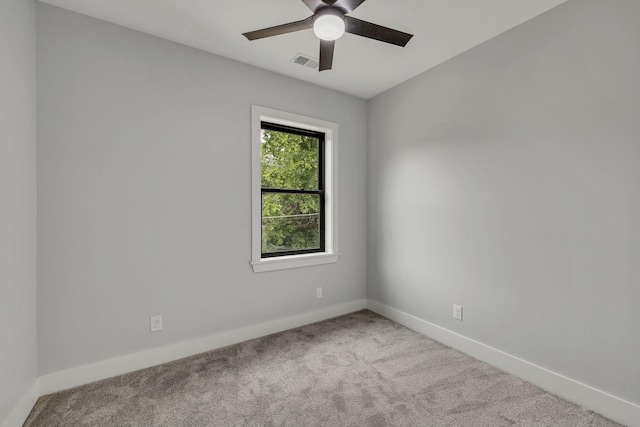 415 S University St, Murfreesboro, TN 37130 - empty room with carpet, a ceiling fan, and baseboards