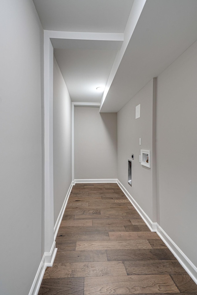 4626 Cato Rd, Nashville, TN 37218 - finished basement featuring wood finished floors and baseboards