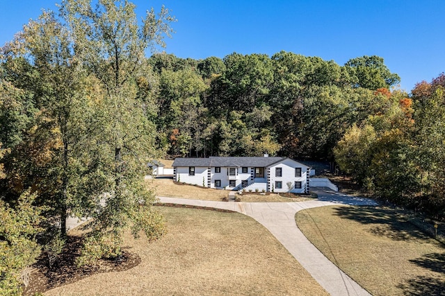 4626 Cato Rd, Nashville, TN 37218 - view of subject property with a heavily wooded area