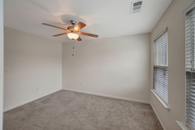 133 Cobblestone Place Dr, Goodlettsville, TN 37072 - carpeted spare room with ceiling fan, plenty of natural light, and baseboards