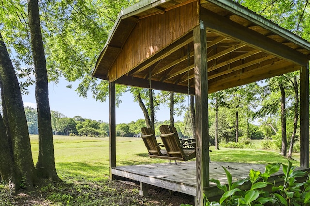 29 Roger Monk Rd, Petersburg, TN 37144 - view of property's community with a deck and a yard