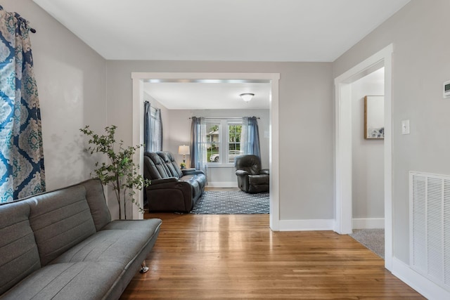 1818 Morningside Ave, Columbia, TN 38401 - living room with wood finished floors and baseboards
