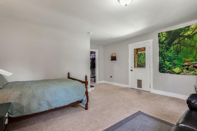 1818 Morningside Ave, Columbia, TN 38401 - bedroom with carpet flooring, baseboards, and a walk in closet