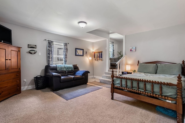 1818 Morningside Ave, Columbia, TN 38401 - bedroom with light colored carpet, multiple windows, and baseboards