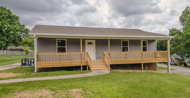 2410 Marquand Dr, Greenbrier, TN 37073 - view of front of property with a porch and roof with shingles