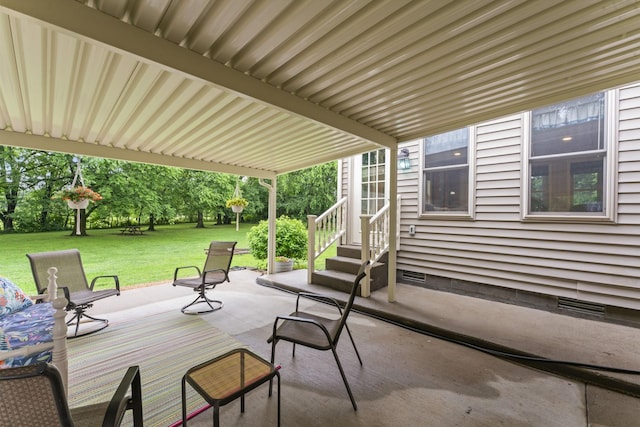 4312 Seminary Rd, Smyrna, TN 37167 - view of patio / terrace with entry steps
