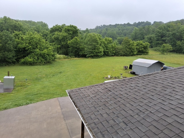900 Sorghum Hollow Rd, Pulaski, TN 38478 - view of patio / terrace featuring a view of trees