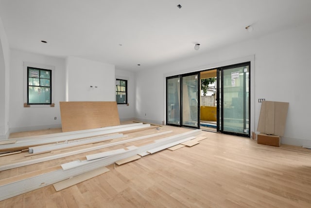 1014 Bate Ave, Nashville, TN 37204 - unfurnished room with healthy amount of natural light, light wood-style flooring, and baseboards