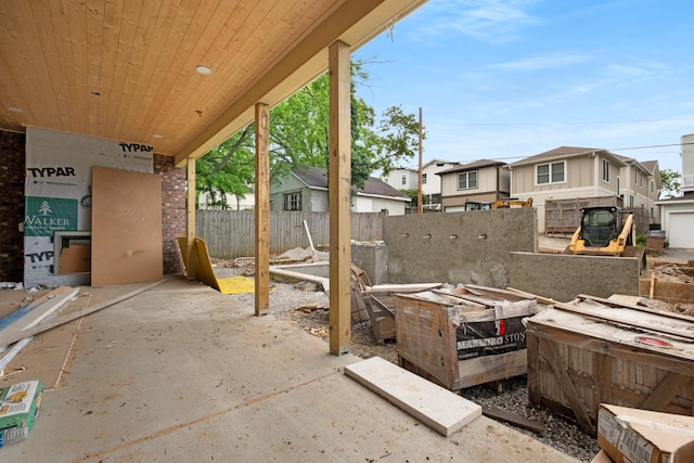 1014 Bate Ave, Nashville, TN 37204 - view of patio featuring a residential view