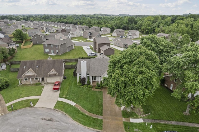 904 Park Crest Ct, Mount Juliet, TN 37122 - aerial perspective of suburban area