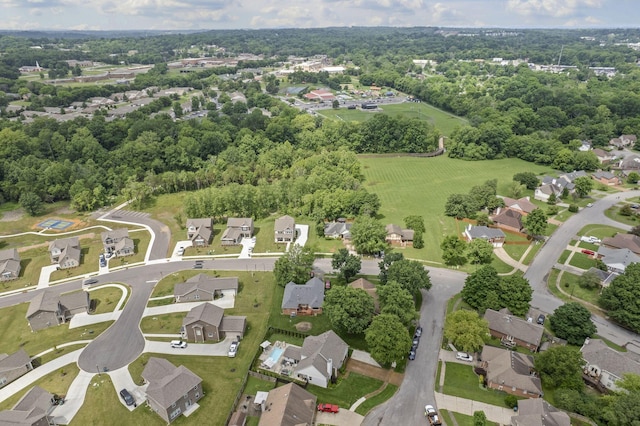 904 Park Crest Ct, Mount Juliet, TN 37122 - aerial view of property's location with nearby suburban area