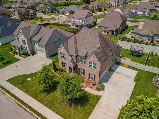 705 Rain Meadow Ct, Spring Hill, TN 37174 - aerial view of residential area