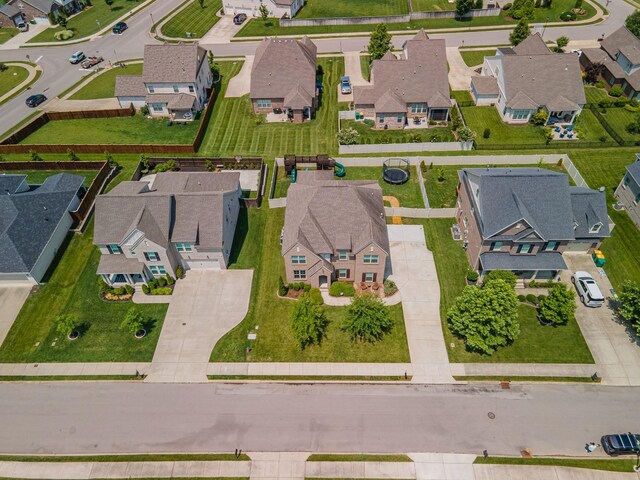 705 Rain Meadow Ct, Spring Hill, TN 37174 - aerial perspective of suburban area