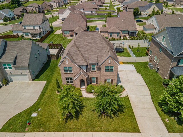 705 Rain Meadow Ct, Spring Hill, TN 37174 - aerial perspective of suburban area