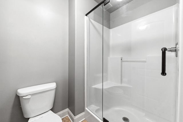 705 Rain Meadow Ct, Spring Hill, TN 37174 - bathroom featuring a stall shower and baseboards