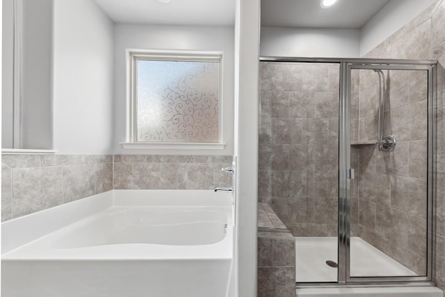 705 Rain Meadow Ct, Spring Hill, TN 37174 - full bath with a bath and a shower stall