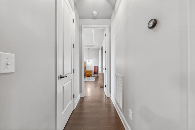 705 Rain Meadow Ct, Spring Hill, TN 37174 - hall with dark wood-style floors