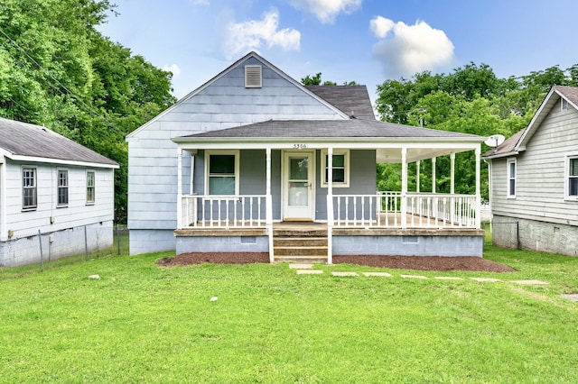 5306 Michigan Ave, Nashville, TN 37209 - view of front facade featuring roof with shingles and a porch
