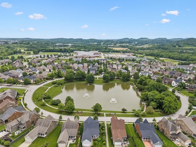 3298 Vinemont Dr, Thompsons Station, TN 37179 - aerial view of property and surrounding area with nearby suburban area and a nearby body of water