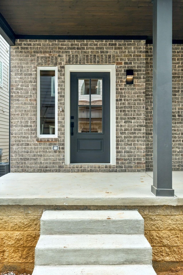 6124 Robertson Ave Unit 3, Nashville, TN 37209 - doorway to property featuring brick siding