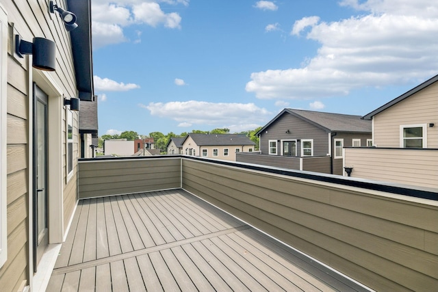 6124 Robertson Ave Unit 3, Nashville, TN 37209 - wooden deck featuring a residential view