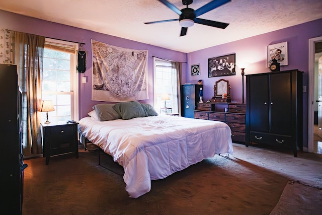 2014 Saddlebrook Dr, Murfreesboro, TN 37129 - carpeted bedroom featuring a ceiling fan