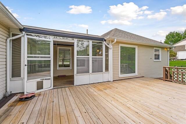 829 Navajo Trl, Mcminnville, TN 37110 - view of wooden terrace