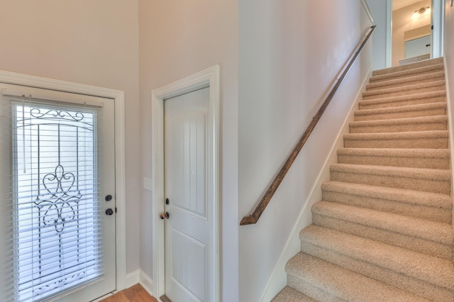 5502 Reflection Rd, Smyrna, TN 37167 - entrance foyer featuring stairway and baseboards