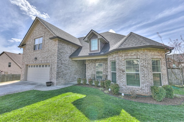 5502 Reflection Rd, Smyrna, TN 37167 - view of front of property featuring concrete driveway, an attached garage, and brick siding