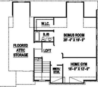 112 Stoneybrook Rd N, Columbia, TN 38401 - home floor plan