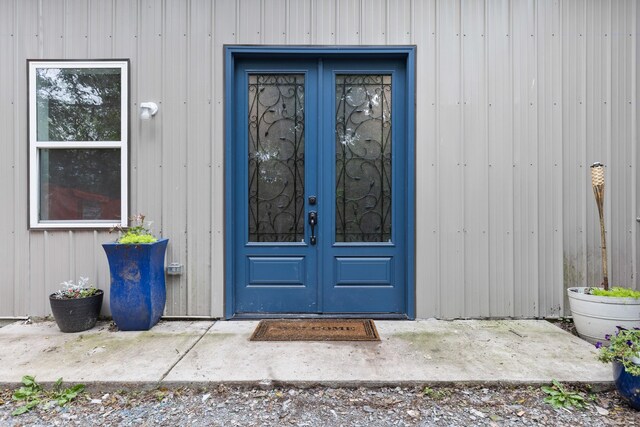 176 S Palmers Chapel Rd, White House, TN 37188 - property entrance with french doors