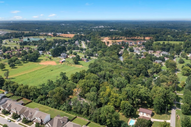176 S Palmers Chapel Rd, White House, TN 37188 - aerial view of property's location with nearby suburban area