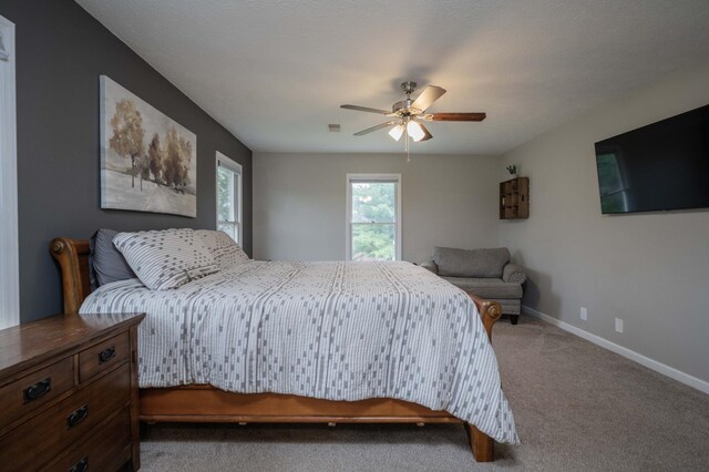 1711 Bridget Dr, Murfreesboro, TN 37129 - bedroom featuring carpet and a ceiling fan