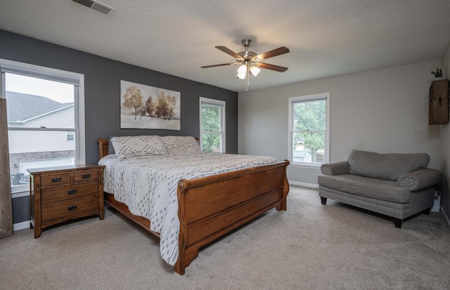 1711 Bridget Dr, Murfreesboro, TN 37129 - bedroom with light carpet and a ceiling fan