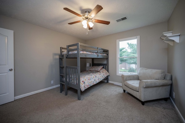 1711 Bridget Dr, Murfreesboro, TN 37129 - carpeted bedroom with baseboards and a ceiling fan
