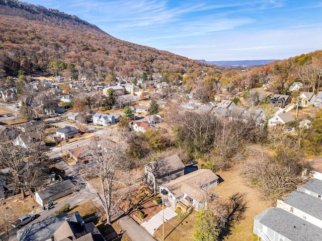 1313 W 46th St, Chattanooga, TN 37409 - aerial view of property's location featuring mountains and nearby suburban area