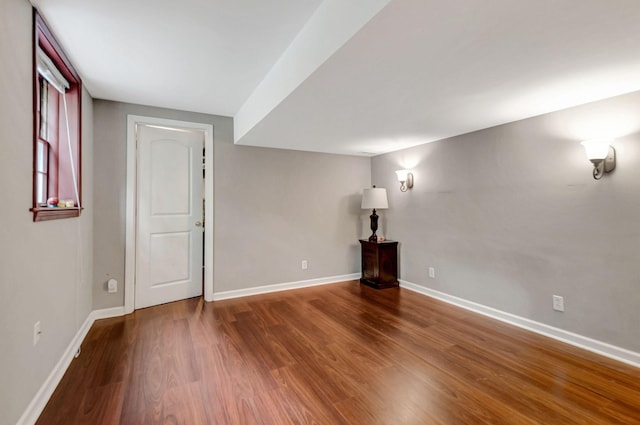 1203 Kingston Springs Rd, Kingston Springs, TN 37082 - spare room featuring wood finished floors and baseboards