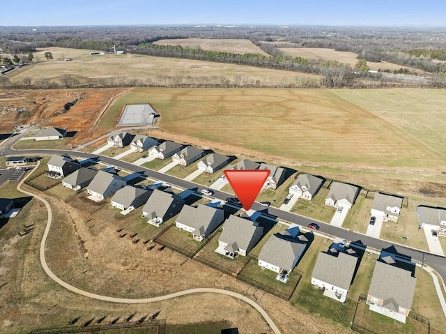 4913 Turquoise Ln, Murfreesboro, TN 37129 - aerial view of property and surrounding area with nearby suburban area