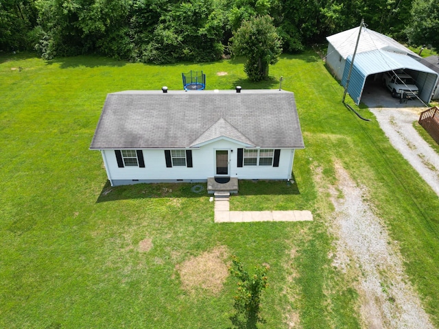 1040 Rebecca Dr, Burns, TN 37029 - aerial view of property and surrounding area