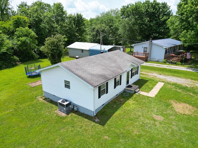 1040 Rebecca Dr, Burns, TN 37029 - aerial view of property and surrounding area