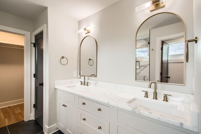 549B Stevenson St, Nashville, TN 37209 - full bathroom with double vanity