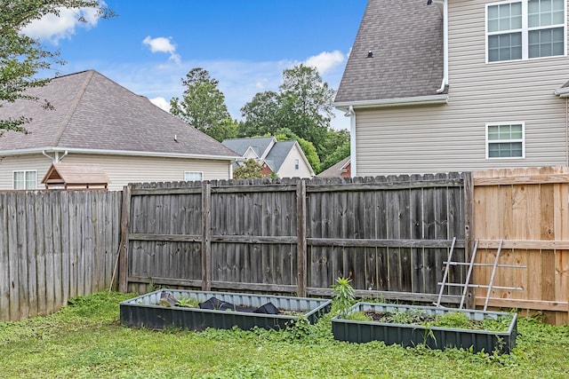 849 Graysville Rd, Chattanooga, TN 37421 - fenced backyard with a vegetable garden