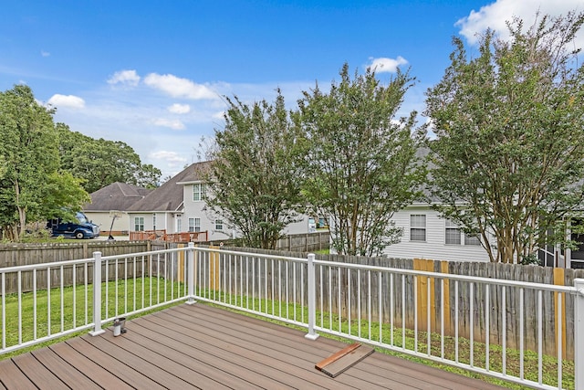 849 Graysville Rd, Chattanooga, TN 37421 - wooden deck featuring a residential view