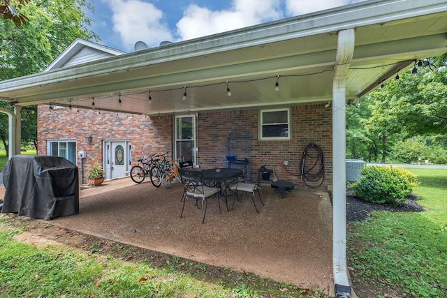 2729 Heights Circle Rd, Greenbrier, TN 37073 - view of patio / terrace featuring a grill