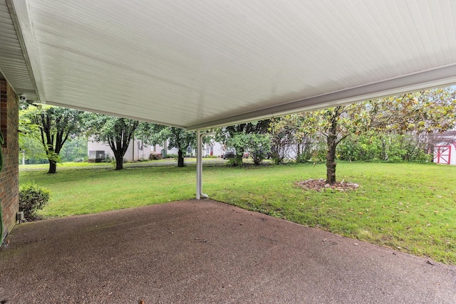 2729 Heights Circle Rd, Greenbrier, TN 37073 - view of grassy yard featuring a patio