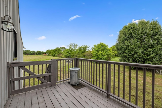 210 S 3rd St, Dickson, TN 37055 - wooden deck featuring a yard